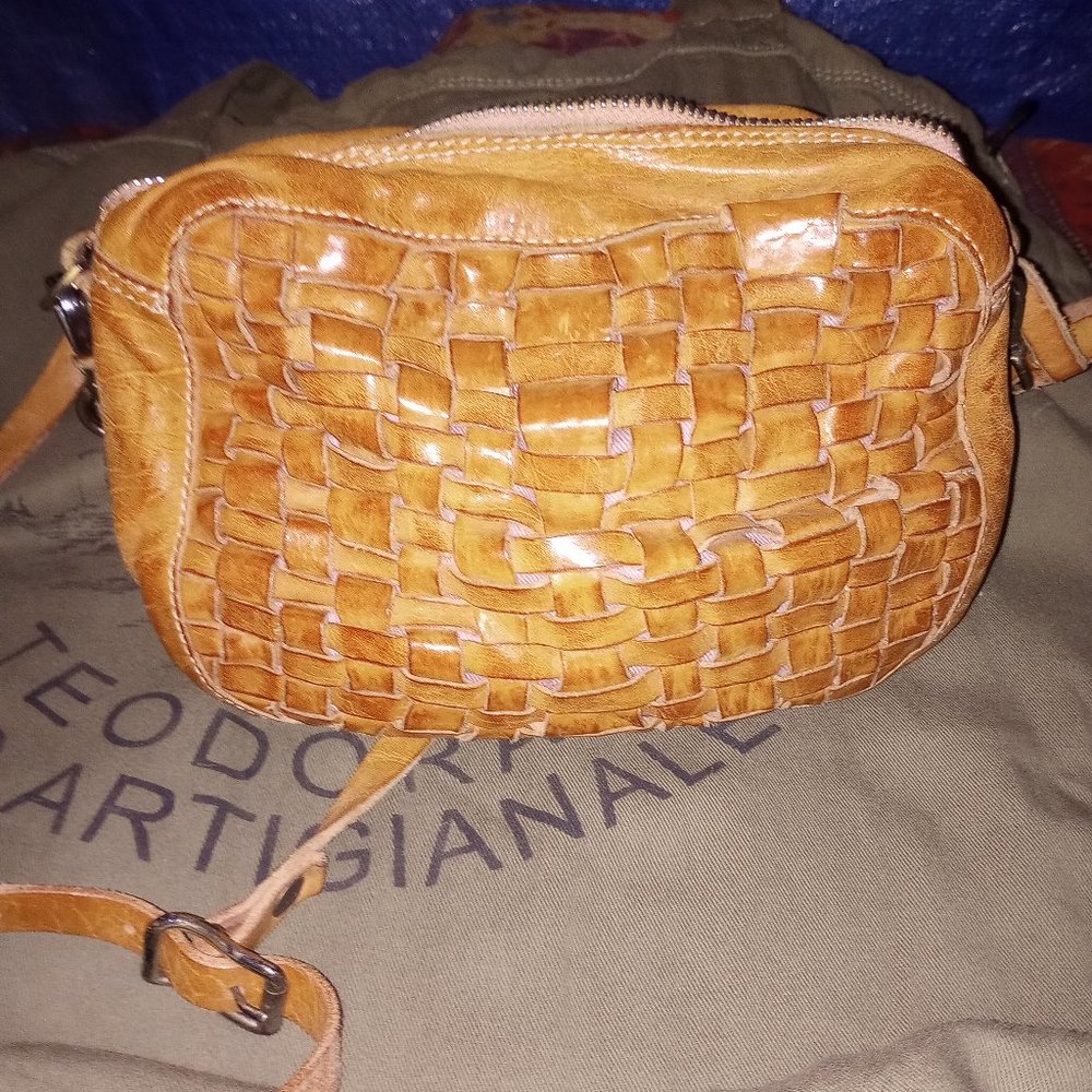 Campomaggi woven crossbody